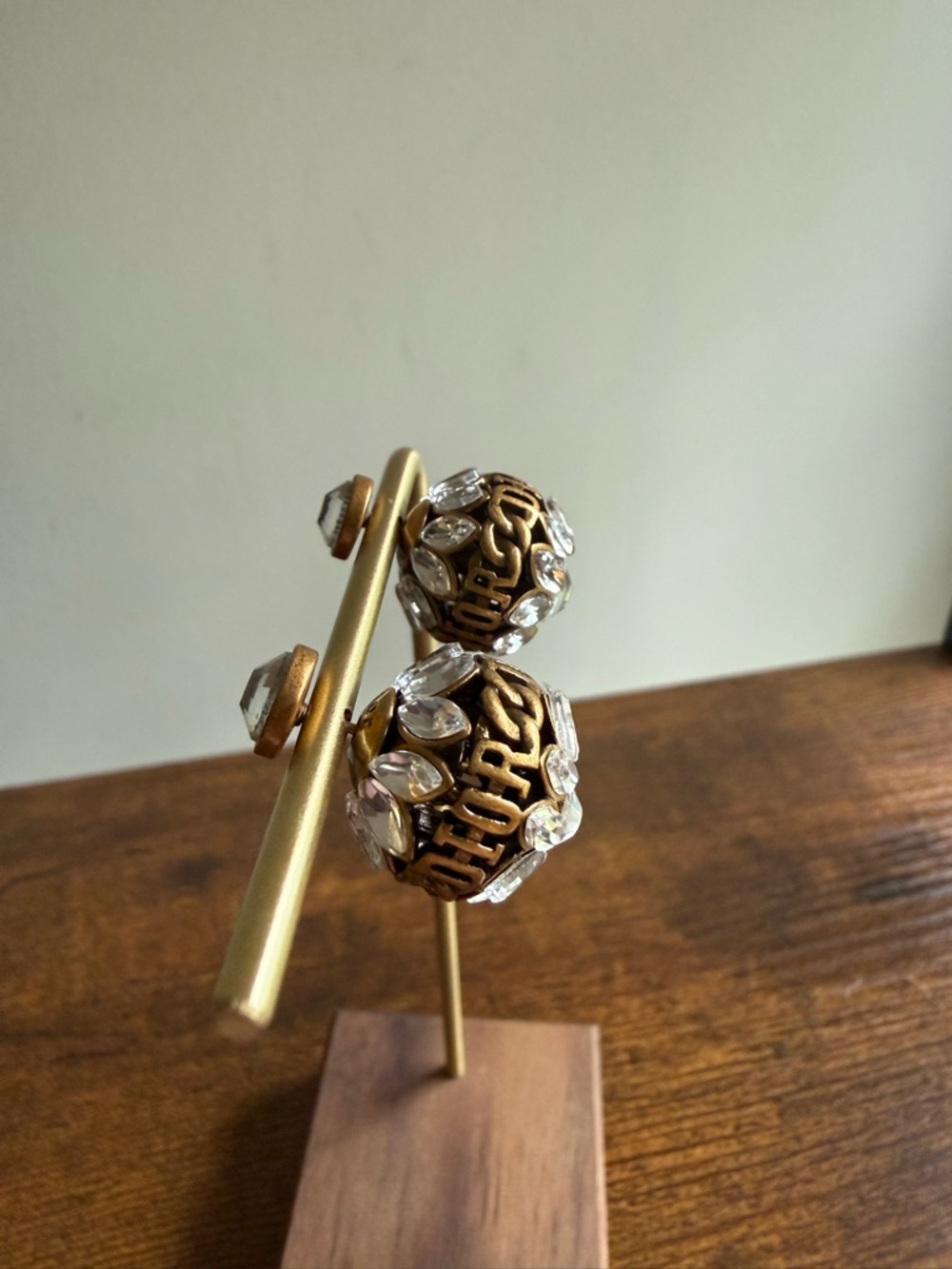 Dior Crystal Tribales Earrings - Picture 5 of 11